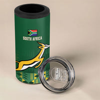 Rugby South Africa New Zealand Greatest Rivals 4 in 1 Can Cooler Tumbler Tribal Motifs LT7 - Polynesian Pride