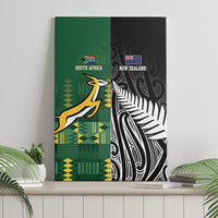Rugby South Africa New Zealand Greatest Rivals Canvas Wall Art Tribal Motifs LT7 - Polynesian Pride