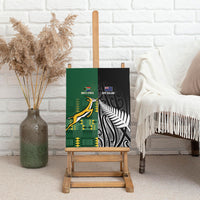 Rugby South Africa New Zealand Greatest Rivals Canvas Wall Art Tribal Motifs LT7 - Polynesian Pride