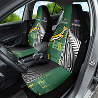 Rugby South Africa New Zealand Greatest Rivals Car Seat Cover Tribal Motifs LT7 - Polynesian Pride