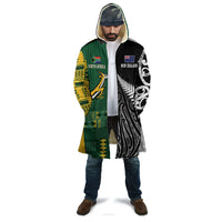Custom Rugby South Africa New Zealand Greatest Rivals Cloak Tribal Motifs LT7 - Polynesian Pride