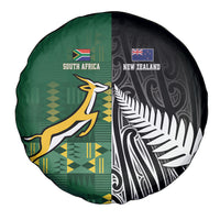 Rugby South Africa New Zealand Greatest Rivals Spare Tire Cover Tribal Motifs LT7 - Polynesian Pride