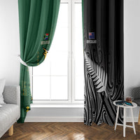 Rugby South Africa New Zealand Greatest Rivals Window Curtain Tribal Motifs LT7 - Polynesian Pride