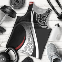 Aotearoa Maori Rugby Custom Men Tank Top Kapa O Pango LT7 - Polynesian Pride