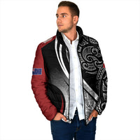 Aotearoa Maori Rugby Custom Padded Jacket Kapa O Pango LT7 - Polynesian Pride