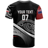 Aotearoa Maori Rugby Custom T Shirt Kapa O Pango LT7 - Polynesian Pride