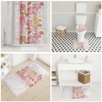 Christmas Aloha Hawaii Tiki Bathroom Set Hibiscus Spring Colors - Polynesian Pride