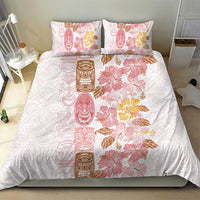 Christmas Aloha Hawaii Tiki Bedding Set Hibiscus Spring Colors - Polynesian Pride