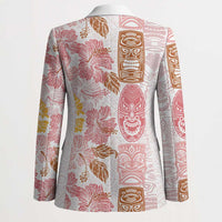Christmas Aloha Hawaii Tiki Blazer Hibiscus Spring Colors - Polynesian Pride