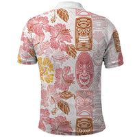 Christmas Aloha Hawaii Tiki Polo Shirt Hibiscus Spring Colors - Polynesian Pride