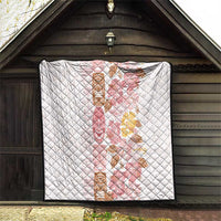 Christmas Aloha Hawaii Tiki Quilt Hibiscus Spring Colors - Polynesian Pride