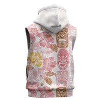 Christmas Aloha Hawaii Tiki Sleeveless Zip Hoodie Hibiscus Spring Colors LT7 - Polynesian Pride