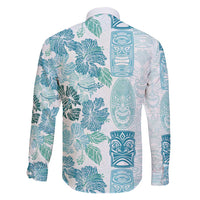 Christmas Aloha Hawaii Tiki Family Matching Puletasi and Hawaiian Shirt Hibiscus Summer Colors - Polynesian Pride