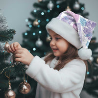 Christmas Aloha Hawaii Tiki Christmas Santa Hat Hibiscus Winter Colors - Polynesian Pride