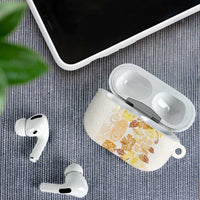 Christmas Aloha Hawaii Tiki AirPods Case Hibiscus Autumn Colors - Polynesian Pride