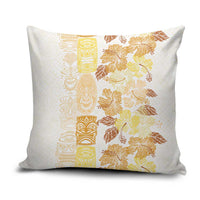 Christmas Aloha Hawaii Tiki Pillow Cover Hibiscus Autumn Colors - Polynesian Pride