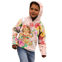 Aloha Hawaii Kid Hoodie Kawaii Mele Kalikimaka - Pastel Fever