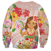 Aloha Hawaii Sweatshirt Kawaii Mele Kalikimaka - Pastel Fever