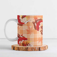 Orange Palaka Hawaii Aloha Ceramic Mug Koi Pond Mix Japanese Maple - Polynesian Pride