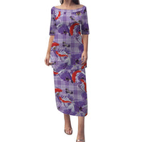 Lavender Palaka Hawaii Aloha Puletasi Koi Pond Mix Orchids - Polynesian Pride