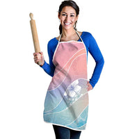 Aloha Hawaii Floral Tapa Apron Patchwork Pastel Candy - Polynesian Pride