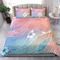 Aloha Hawaii Floral Tapa Bedding Set Patchwork Pastel Candy - Polynesian Pride