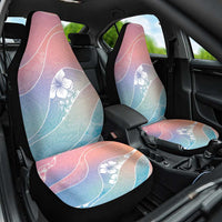 Aloha Hawaii Floral Tapa Car Seat Cover Patchwork Pastel Candy - Polynesian Pride