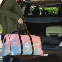 Aloha Hawaii Floral Tapa Travel Bag Patchwork Pastel Candy - Polynesian Pride