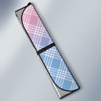 Hawaii Aloha Plumeria Lei Pastel Candy Palaka Auto Sun Shade - Polynesian Pride