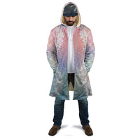 Hawaii Aloha Plumeria Lei Pastel Candy Palaka Cloak - Polynesian Pride