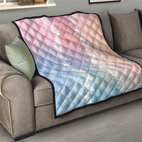 Hawaii Aloha Plumeria Lei Pastel Candy Palaka Quilt - Polynesian Pride