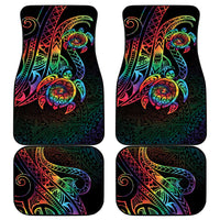 Hawaii Pride Car Mats Rainbow Swirls
