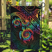 Hawaii Pride Garden Flag Rainbow Swirls LT7 Garden Flag Colorful - Polynesian Pride