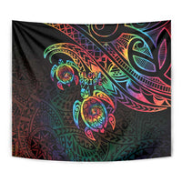 Hawaii Pride Tapestry Rainbow Swirls LT7 - Polynesian Pride