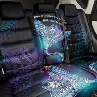 Polynesian Tala Manta Ray Back Car Seat Cover Nowhere You Could Go That I Won't Be With You LT7 - Polynesian Pride