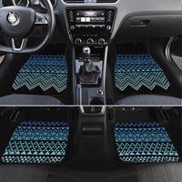 Maori Niho Taniwha Te Wheiao Car Mats Moana Blue - Polynesian Pride
