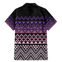 Maori Niho Taniwha Te Wheiao Family Matching Mermaid Dress and Hawaiian Shirt Waiporoporo - Polynesian Pride