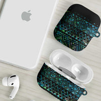 Maori Niho Taniwha Te Wheiao AirPods Case Paua Shell LT7 - Polynesian Pride