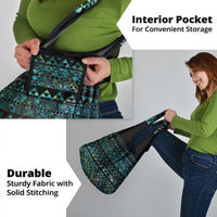 Maori Niho Taniwha Te Wheiao Grocery Bag Paua Shell - Polynesian Pride