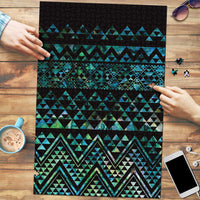 Maori Niho Taniwha Te Wheiao Puzzle Paua Shell - Polynesian Pride