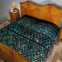 Maori Niho Taniwha Te Wheiao Quilt Paua Shell - Polynesian Pride
