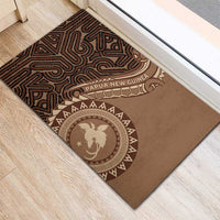 Papua New Guinea Oro Tapa Motif Rubber Doormat Classic