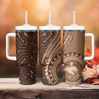 Papua New Guinea Oro Tapa Motif Tumbler With Handle Classic