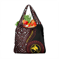 Papua New Guinea Oro Tapa Motif Grocery Bag Special