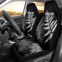 New Zealand Lawn Bowls Personalized Car Seat Cover Wrap-Around Silver Fern - Polynesian Pride
