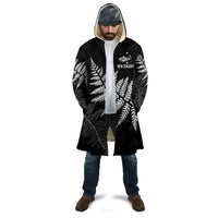 New Zealand Lawn Bowls Personalized Cloak Wrap-Around Silver Fern - Polynesian Pride