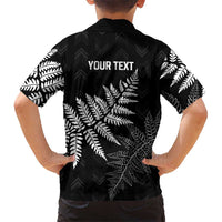 New Zealand Lawn Bowls Personalized Family Matching Tank Maxi Dress and Hawaiian Shirt Wrap-Around Silver Fern LT7 - Polynesian Pride