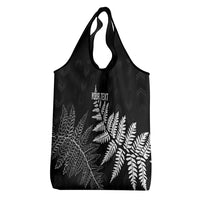 New Zealand Lawn Bowls Personalized Grocery Bag Wrap-Around Silver Fern - Polynesian Pride