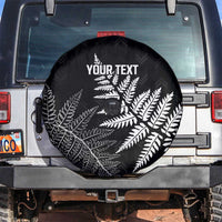 New Zealand Lawn Bowls Personalized Spare Tire Cover Wrap-Around Silver Fern - Polynesian Pride