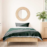 Rainbow Warriors Hawaii Personalized Palaka Bedding Set - Polynesian Pride